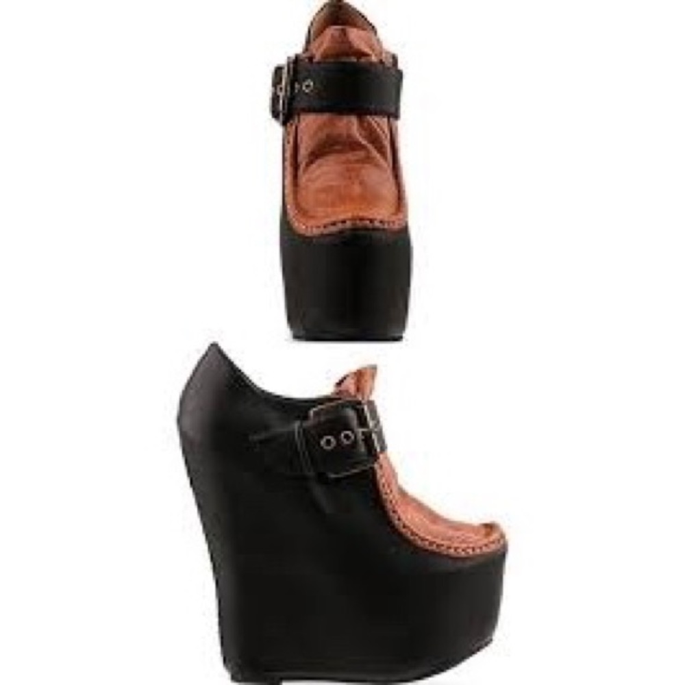 Jeffrey Campbell NEV-R platform wedges